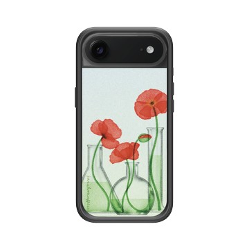 iPhone Air Mod NX -邊框背蓋組合 (相機按鈕) 黑 - Sarah Mafféïs - 罌粟