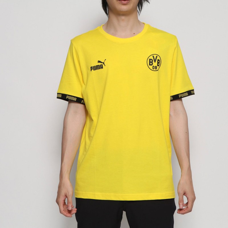 プーマ PUMA メンズ サッカー/フットサル 半袖シャツ BVB フットボール カルチャー TEE 755787 通販  LINEポイント最大1.0%GET | LINEショッピング