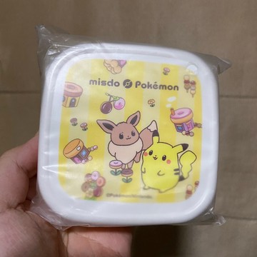 現貨 寶可夢 Mister Donuts 2019 小物盒 盒子 神奇寶貝 黃色 皮卡丘 伊布