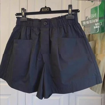 童裝 女童短褲 兒童短褲 夏季薄款 兒童褲 女童運動短褲夏裝新款大童寬鬆休閒闊腿五分褲兒童薄款褲子