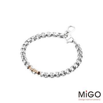 MiGO 勇氣白鋼女手鍊
