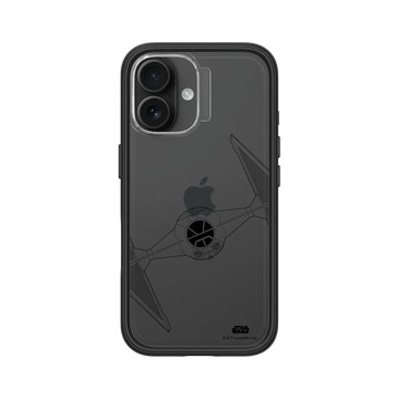 iPhone 16 Mod NX 黑 - 迪士尼-星際大戰 Star Wars - 鈦戰機-線條黑