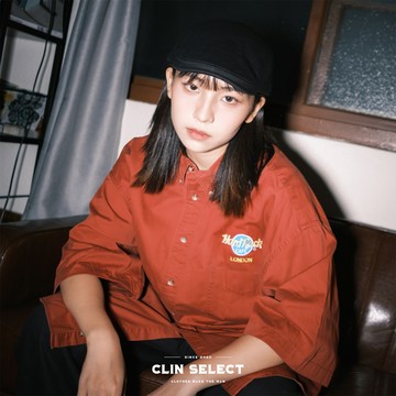 西林 CLIN｜古著｜Hard Rock 短袖工作襯衫（多款可選）_ 古著 春夏 素色 刺繡 硬石
