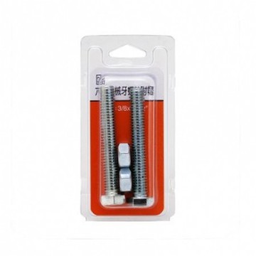 368六角機械牙附帽3/8x2-1/2"