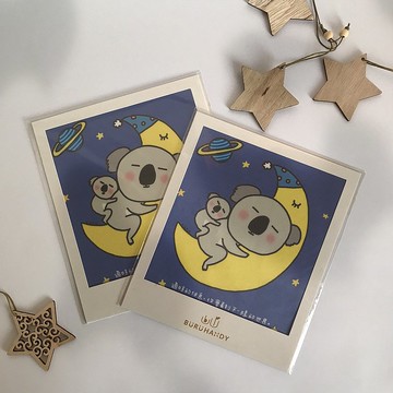 擦拭布/拭鏡布/眼鏡布/超細纖維-布嚕得無尾熊款