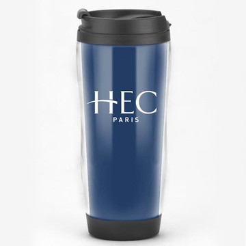 巴黎高等商學院卡斯商學院紀念品周邊雙層隔熱咖啡杯學生水杯