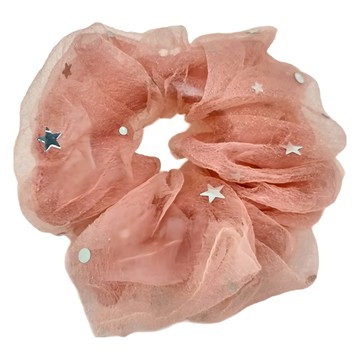 CHIC CHIC 日本造型圈束  網紗星星粉