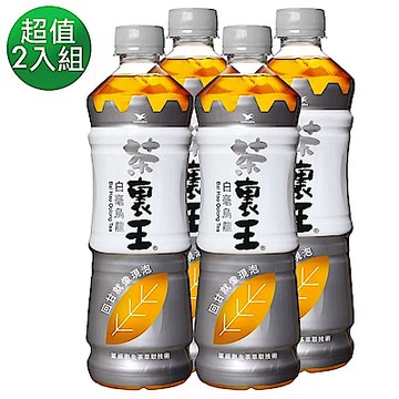 茶裏王 白毫烏龍茶(600mlx4入)x2組(1+1組合共8入)