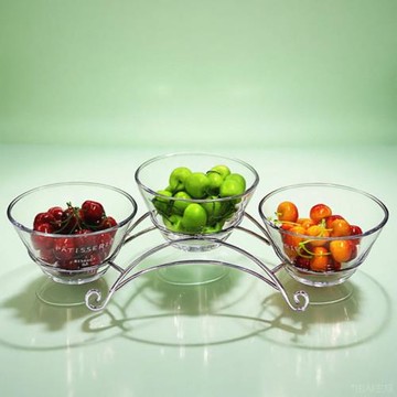 三層小料碗自助餐臺商用盤酒店火鍋店小菜調料咸菜展示架料碗架子