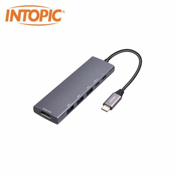 INTOPIC HBC-600 六合一 6in1 Type-C多功能集線器