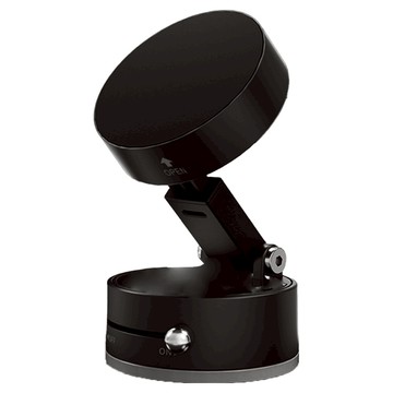 VID 緯度 車用手機架 真空吸附磁吸支架 360度款  典雅黑  1個