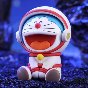 限量預購【遊戲家】哆啦A夢 小夜燈 哆啦A夢夜燈 3D 書框小夜燈床頭燈 - 職業版太空人