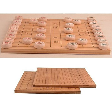 ✨象棋✨櫸木象棋雕邊成人大號高檔中國象棋實木耐磨抗裂櫸木棋子皮革棋盤