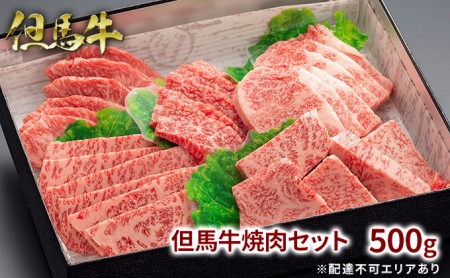 但馬牛 焼肉 5種 食べ比べ 計500g[ 牛肉 お肉 ブランド牛 焼き肉 キャンプ BBQ アウトドア バーベキュー 霜降り 赤身 ギフト