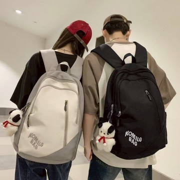 日韓款 ins 校園風 防水後背包 百搭 休閒包 國中生書包 大容量書包 多隔層書包 女生雙肩包 男生大容量雙肩包