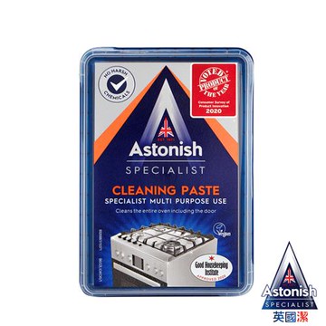 【Astonish】英國潔速效廚房萬用去汙霸450g(白色/橘色隨機出貨)