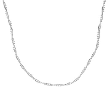 波間銀語鎖骨鍊 / Whispers Of Silver Waves Necklace