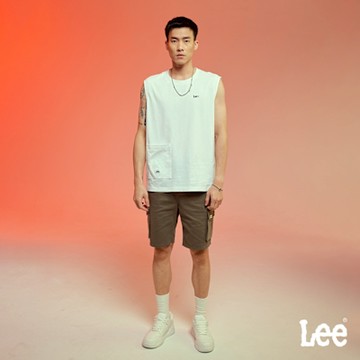 Lee 男款 季節性版型 休閒短褲 兩色