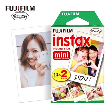 相紙instax mini7s/8/9/25/70/90迷妳3寸白邊相紙20張     唯伊時尚