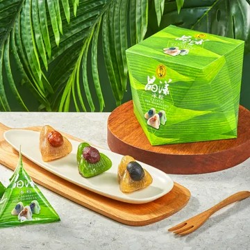超比食品 甜點夢工廠-晶漾冰粽6入禮盒 (60g/入)