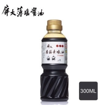 屏科大薄鹽香菇素蠔油300ml