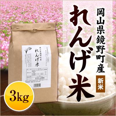 山田養蜂場 れんげ米 白米  3kg ギフト お歳暮