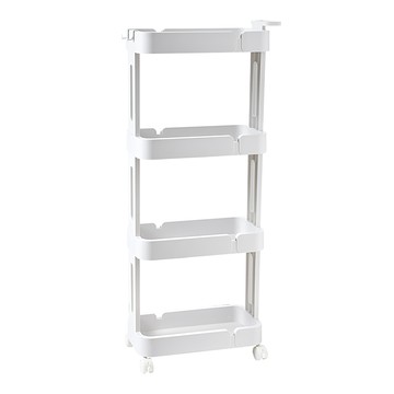 FAmILyLIFE 生活 21cm多功能移動式隙縫置物推車 4層 45 x 21 x 104cm 2150g  YG-175