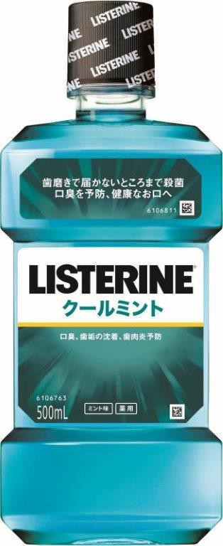 【 ジョンソン＆ジョンソン 】李施德林 涼爽薄荷 漱口水 500ML【12組】 日本必買 | 日本樂天熱銷