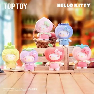 TOPTOY Hello Kitty果香樂園絨毛盲盒-隨機發貨ToysRUs玩具反斗城