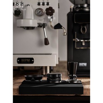 MUVNA慕威納 咖啡壓粉墊吧臺布粉壓粉器墊轉角防滑咖啡手柄壓粉墊