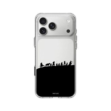 iPhone 17 Pro Max Clear Case（相機按鈕） 透明 - The Lord of The Rings - 魔戒剪影