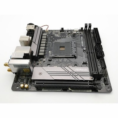 【中古】ASRock A520M-ITX/ac A520/AM4/Wi-Fi(11ac)+BT4.2/Mini 