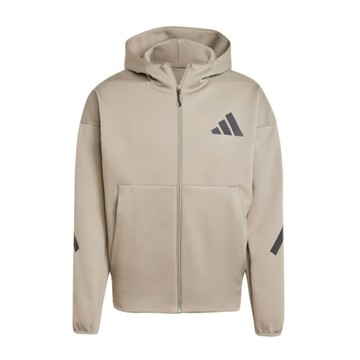 Adidas M Z.N.E. FZ JD9600 男 連帽 外套 運動 訓練 休閒 舒適 愛迪達 棕