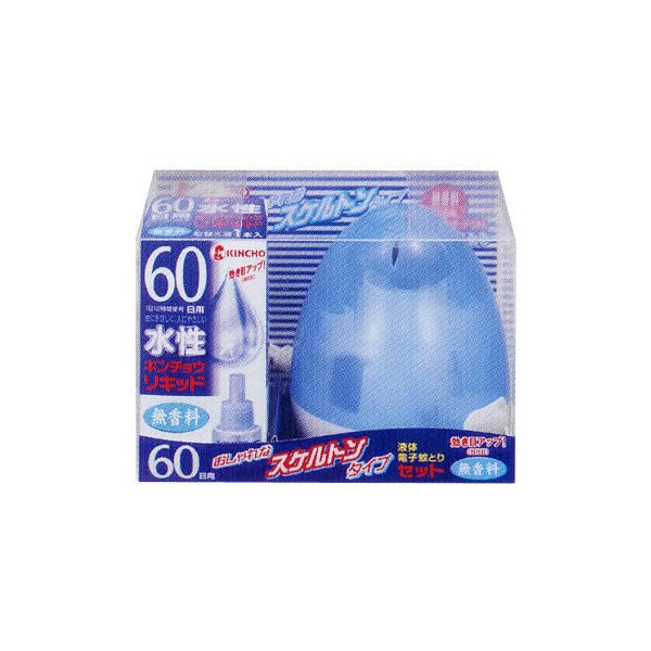 水性キンチョウリキッド 60日 無香料 スケルトンブルーセット 通販 Lineポイント最大0 5 Get Lineショッピング