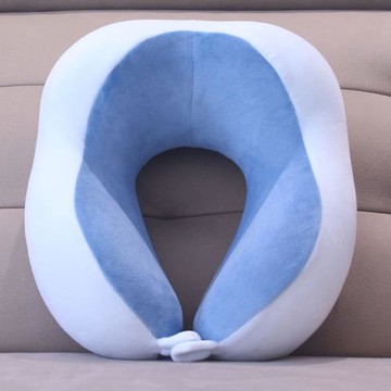 跨境記憶棉U型枕旅行護頸枕飛機睡覺枕頭駝峰枕頸脖午睡枕可定制