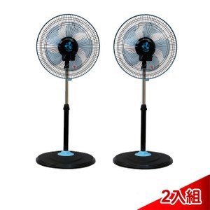 【伍田】14吋超廣角循環涼風扇 WT-1411S-二入