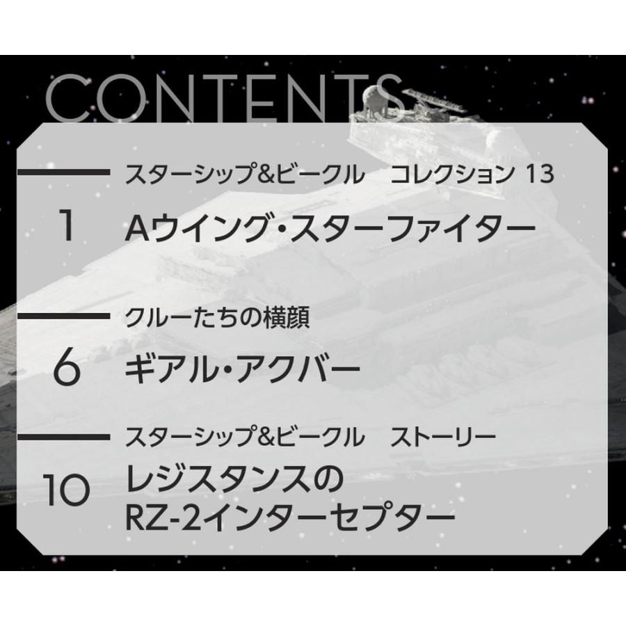 デアゴスティーニ　スター・ウォーズ スターシップ＆ビークル・コレクション　第13号