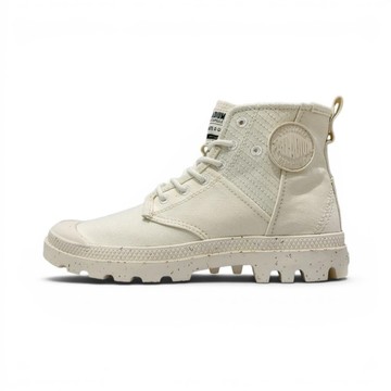 PALLADIUM 休閒鞋 PAMPA HI RE GENERATE 淺卡其 高筒 有機棉 軍靴 女 79128-095