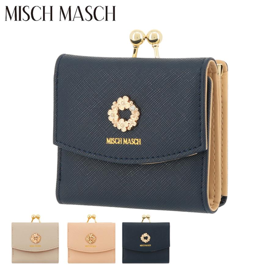 ミッシュマッシュ 三つ折り財布 がま口 レディース 67321 MISCH MASCH ...