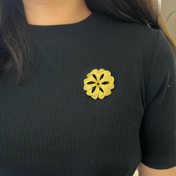 •Duchess•  Napier金屬圈型蝴蝶結胸針