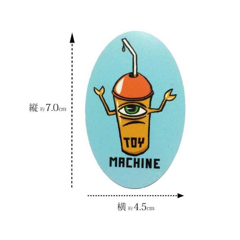 トイ マシーン ストア ステッカー