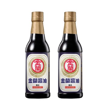 【金蘭】金蘭醬油590ml*2入組