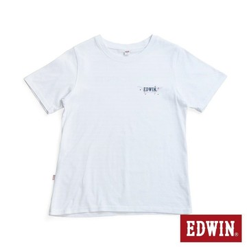 EDWIN 女裝 夏日印花短袖T恤 (白色)