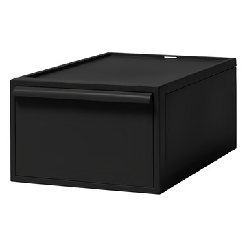 like-it 衣櫃用抽屜櫃 日本製 CS-D2 M  黑色  1個