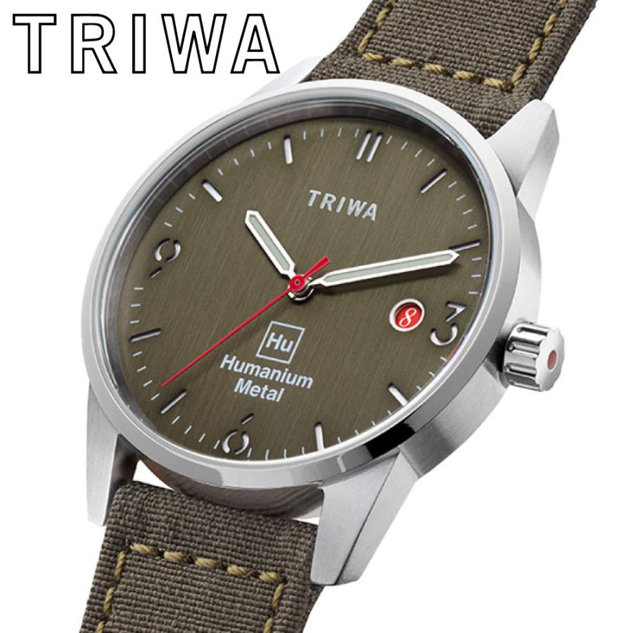 腕時計 メンズ トリワ TRIWA 時計 TRIWA HUMANIUM HU39GR-CL080912