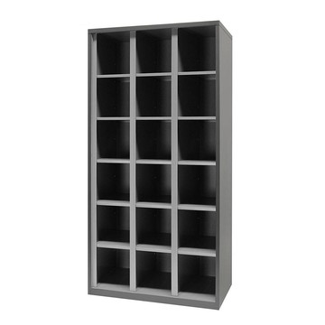 樹德鋼製三排18格開放式置物櫃 FC-O318