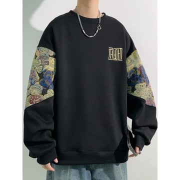 大碼套頭衛衣男春冬款潮流百搭寬松300斤9XL胖子加肥加大休閑上衣
