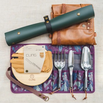 【CLING植琢】豪華組合｜黑綠色仿皮革墊系列