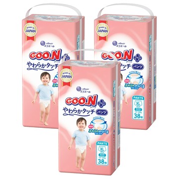 GOO.N 大王 日本境內版 肌快適系列 嬰兒紙尿褲  XL  114片