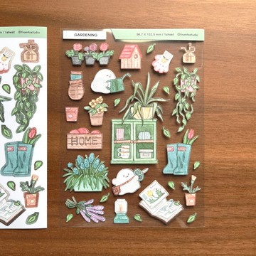 園藝印章貼紙